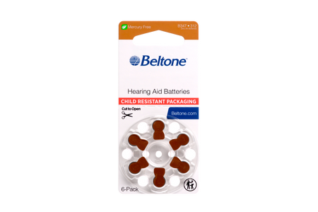 Beltone Hearing Aid Battery Size 312