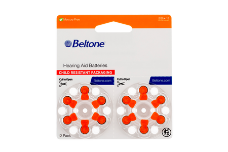 Beltone Hearing Aid Battery Size 13